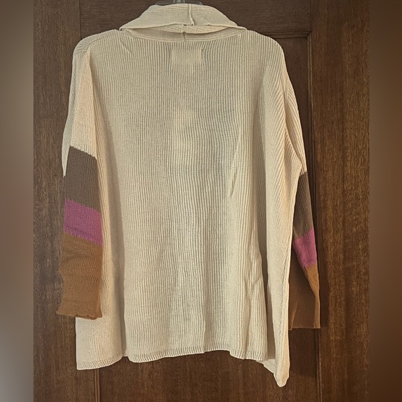 NEW QUAGGA GREEN LABEL COLORBLOCK CARDIGAN - Picture 2 of 9